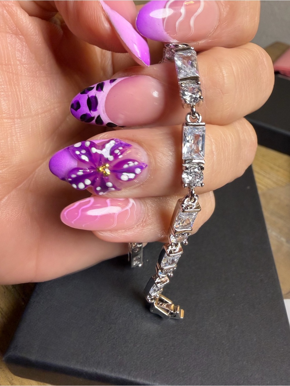 White Gold Filled AAA CZ Tennis Bracelet